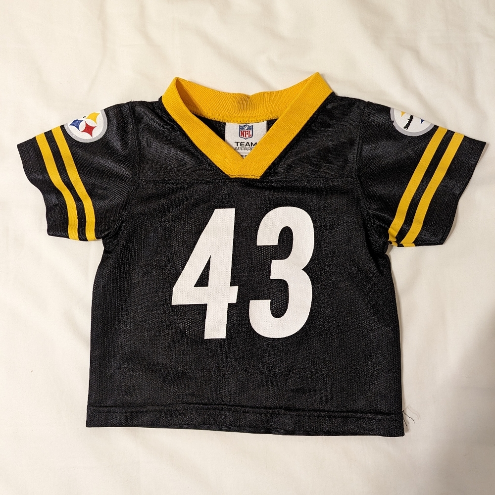 Baby NFL Steelers 43 Polamalu Jersey - sz 6-9 mos